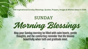 110-inspirational-sunday-blessings-quotes-prayers-images-wishes-ideas-2026